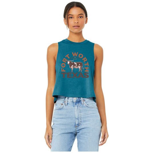 Texas Longhorn Crop Top