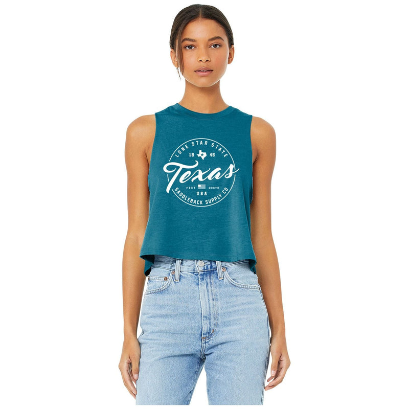 Load image into Gallery viewer, Ol' Texas Crop Top
