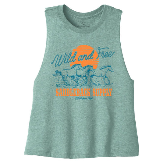 Wild and Free Crop Top