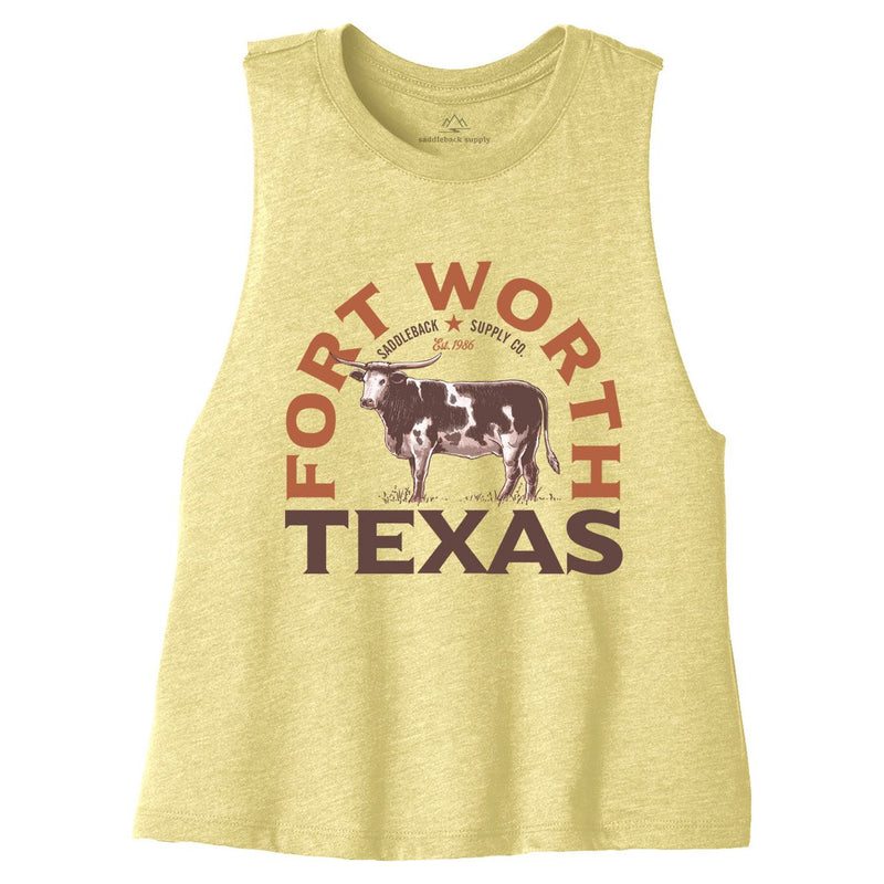 Load image into Gallery viewer, Texas Longhorn Crop Top
