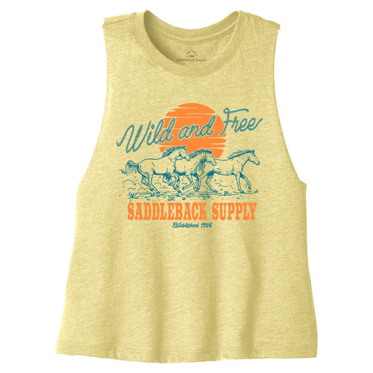 Wild and Free Crop Top