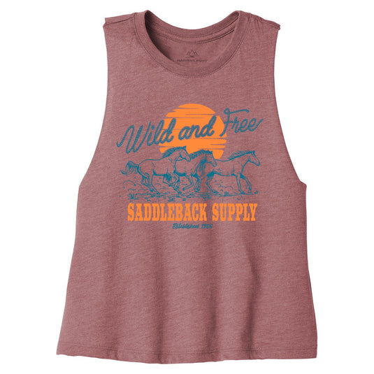 Wild and Free Crop Top