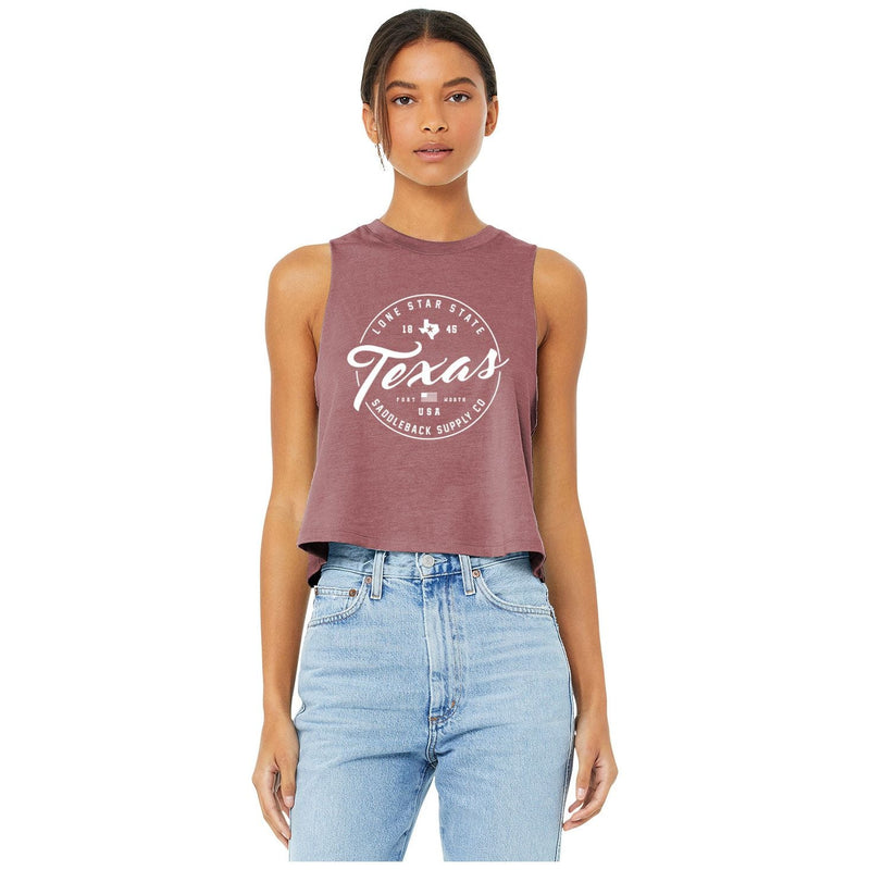 Load image into Gallery viewer, Ol' Texas Crop Top
