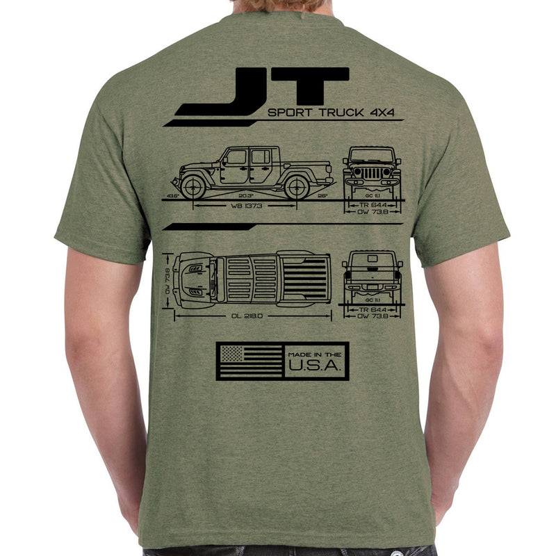 Load image into Gallery viewer, JT Blueprint T-Shirt

