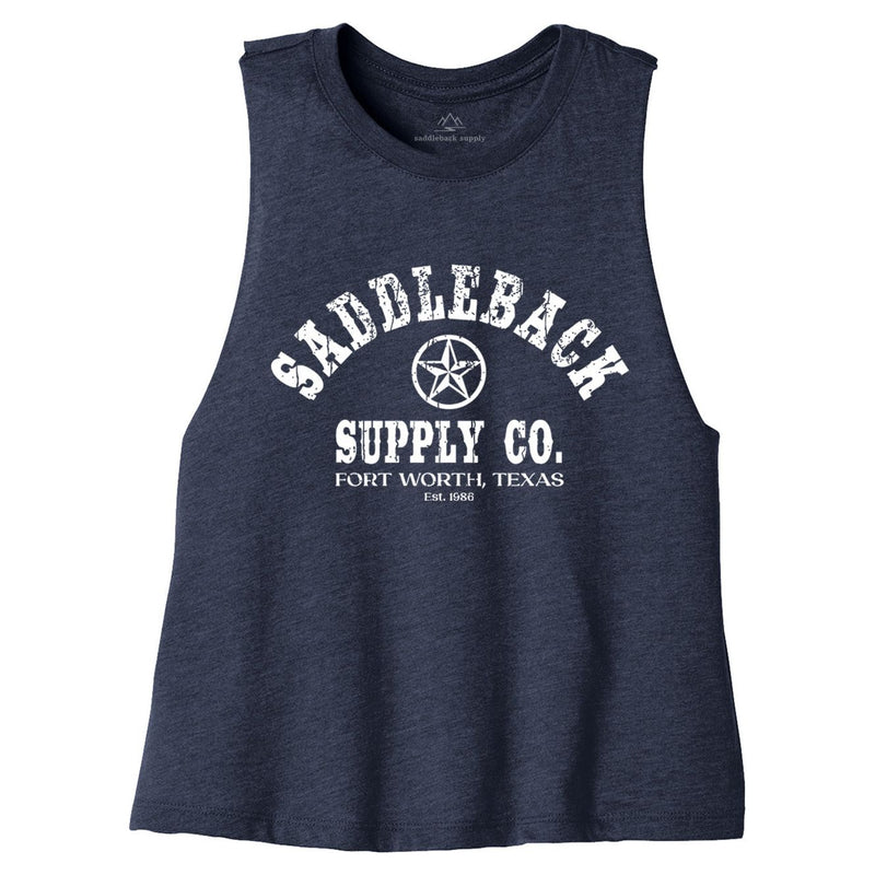 Load image into Gallery viewer, Lone Star Crop Top
