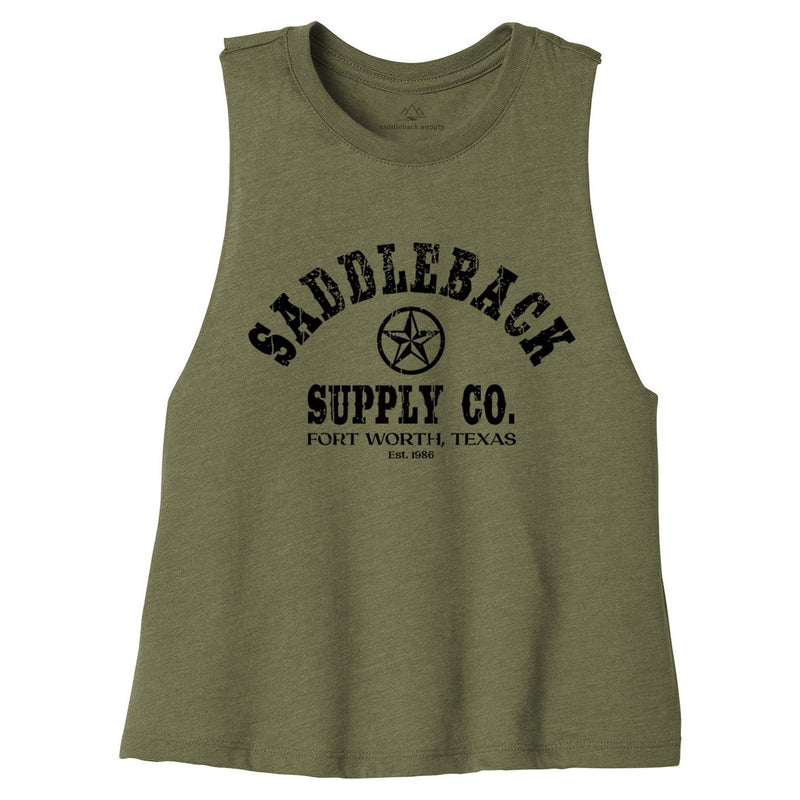 Load image into Gallery viewer, Lone Star Crop Top
