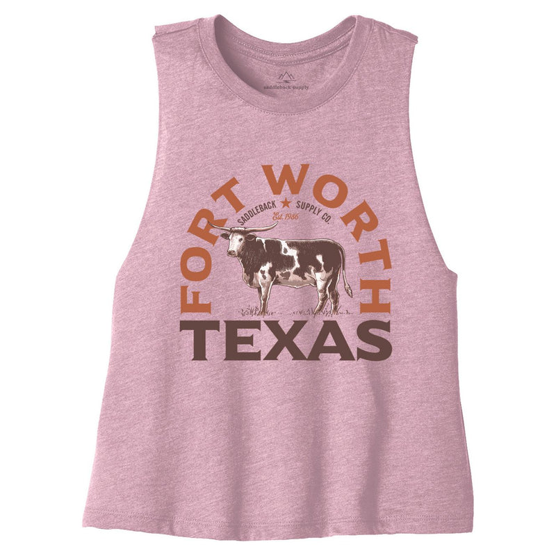 Load image into Gallery viewer, Texas Longhorn Crop Top
