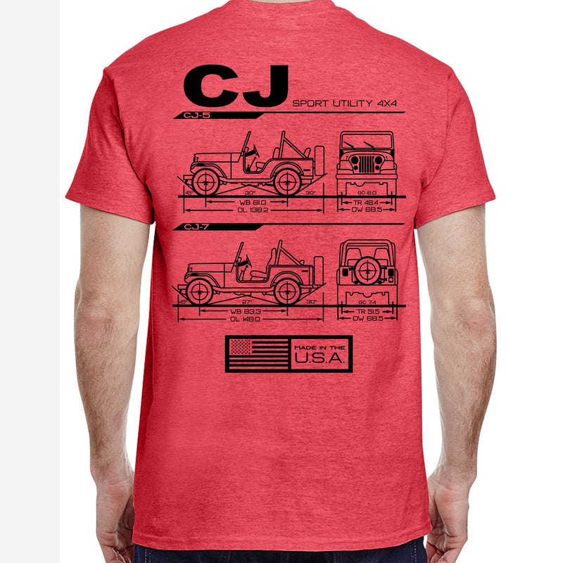 Load image into Gallery viewer, CJ Blueprint T-Shirt
