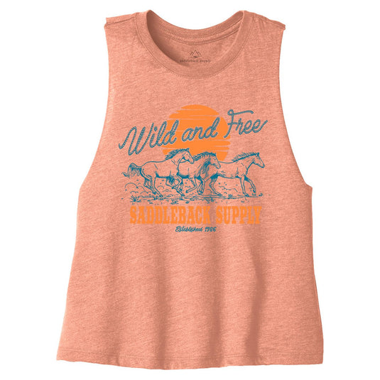 Wild and Free Crop Top