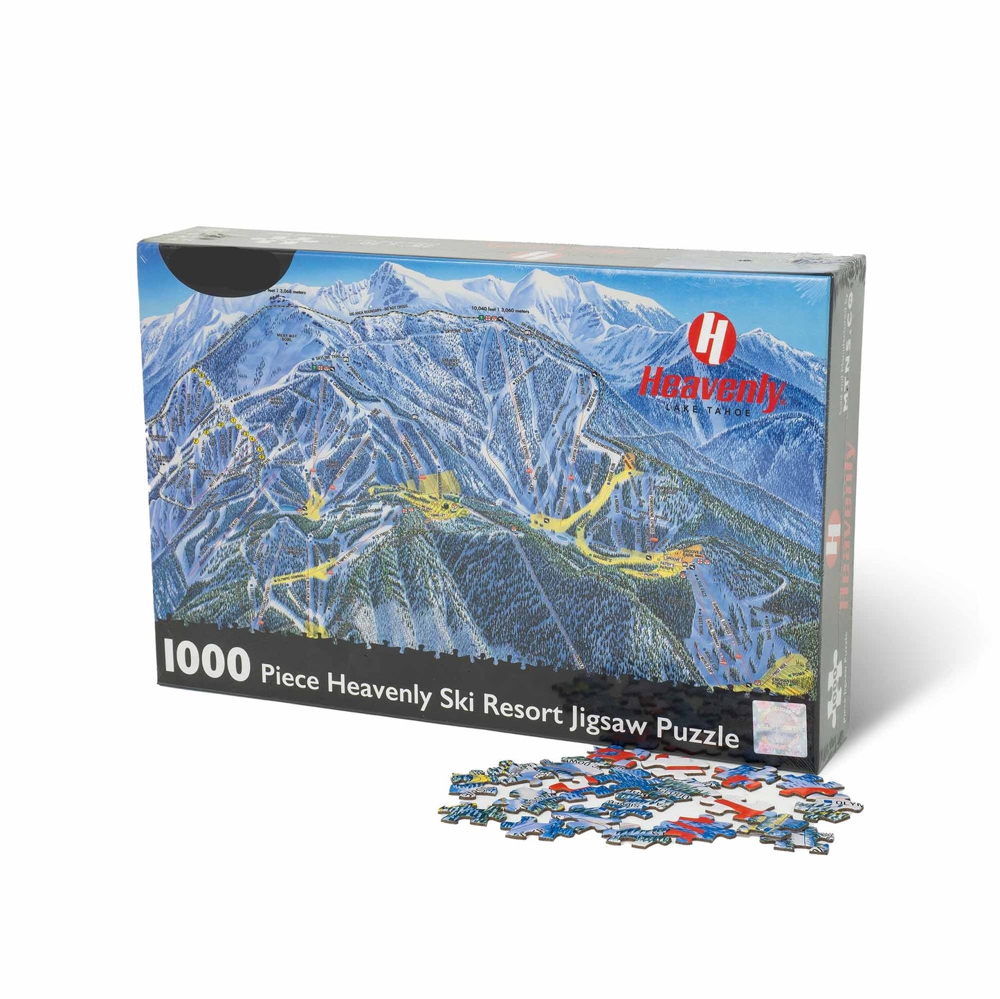 Heavenly Ski Resort Jigsaw Puzzle – 1000 Pieces