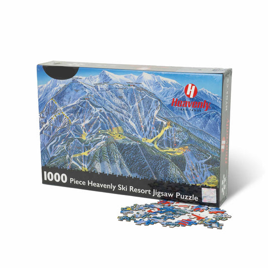 Heavenly Ski Resort Jigsaw Puzzle – 1000 Pieces