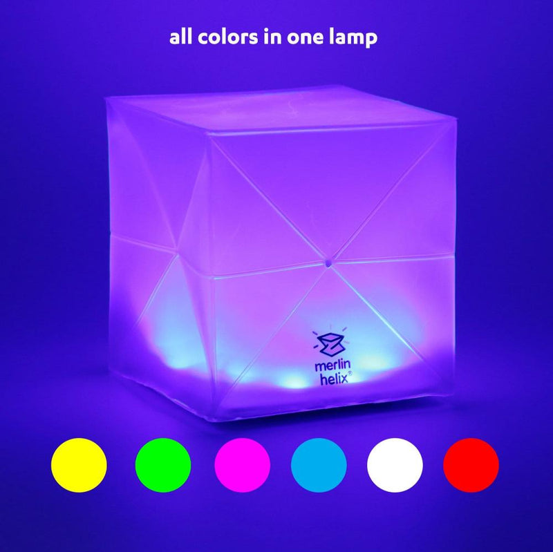 Load image into Gallery viewer, Multicolor Helix Merlin – Color Therapy Lamp for Mood Enhancement &amp; Emotional Wellness
