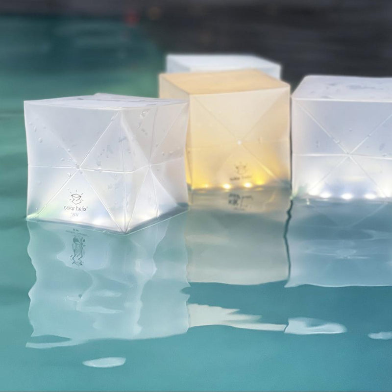 Load image into Gallery viewer, Helix Hybrid – Warm and Bright – Collapsible Solar Light

