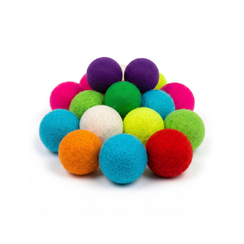 Load image into Gallery viewer, Felt Ball Slingshots Ammo - 15 Balls
