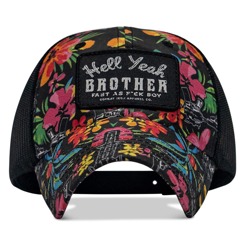 Load image into Gallery viewer, Hell Yeah Brother Patch Tactical Ripstop Mesh Snapback Hat

