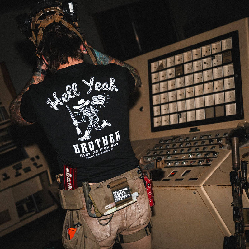 Load image into Gallery viewer, Hell Yeah Brother Cowboy Men&#39;s T-Shirt
