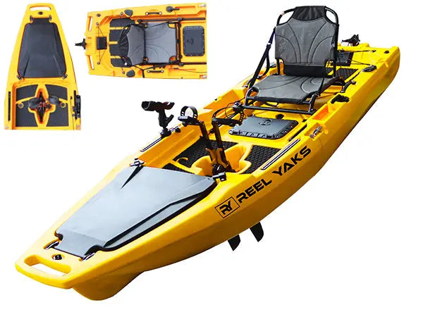 Load image into Gallery viewer, Rocket 9.8ft Fin Drive Modular Fishing Kayak
