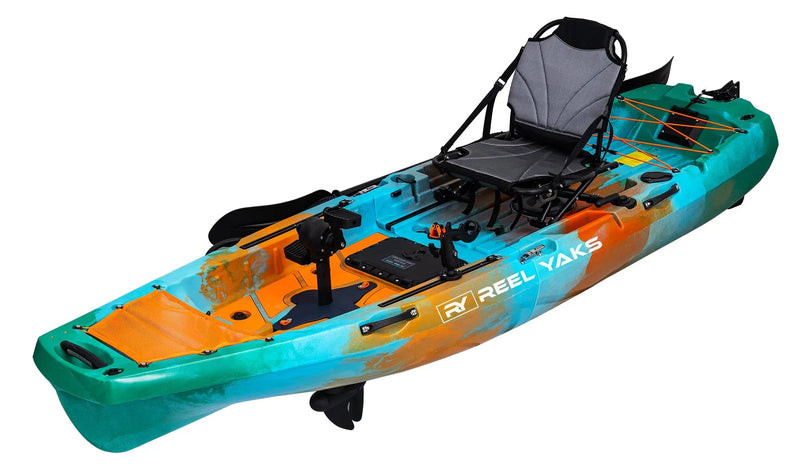 Load image into Gallery viewer, Radar 10ft Propeller Drive Modular Fishing Kayak
