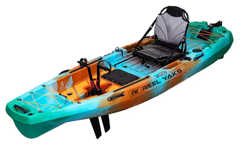 Load image into Gallery viewer, Radar 10ft Fin Drive Modular Fishing Kayak

