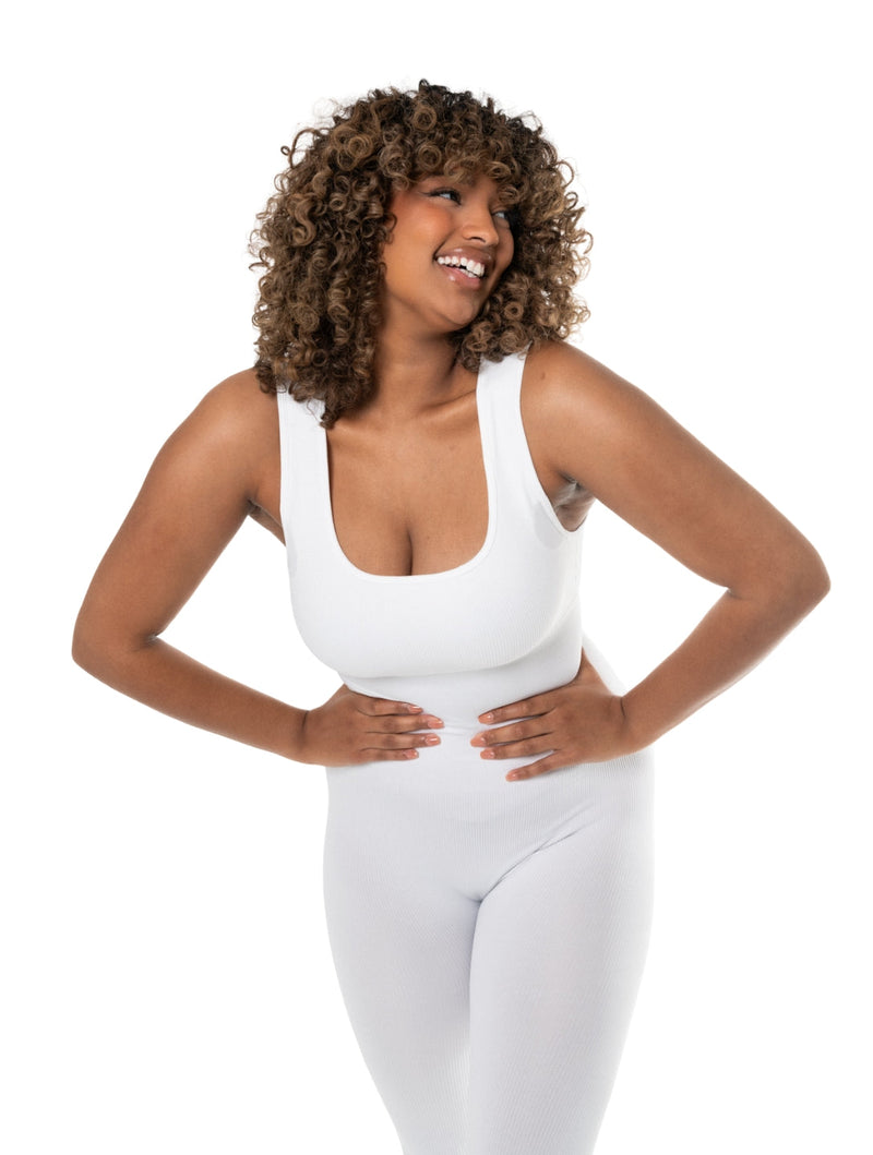 Load image into Gallery viewer, One Piece Tank Top Jumpsuit
