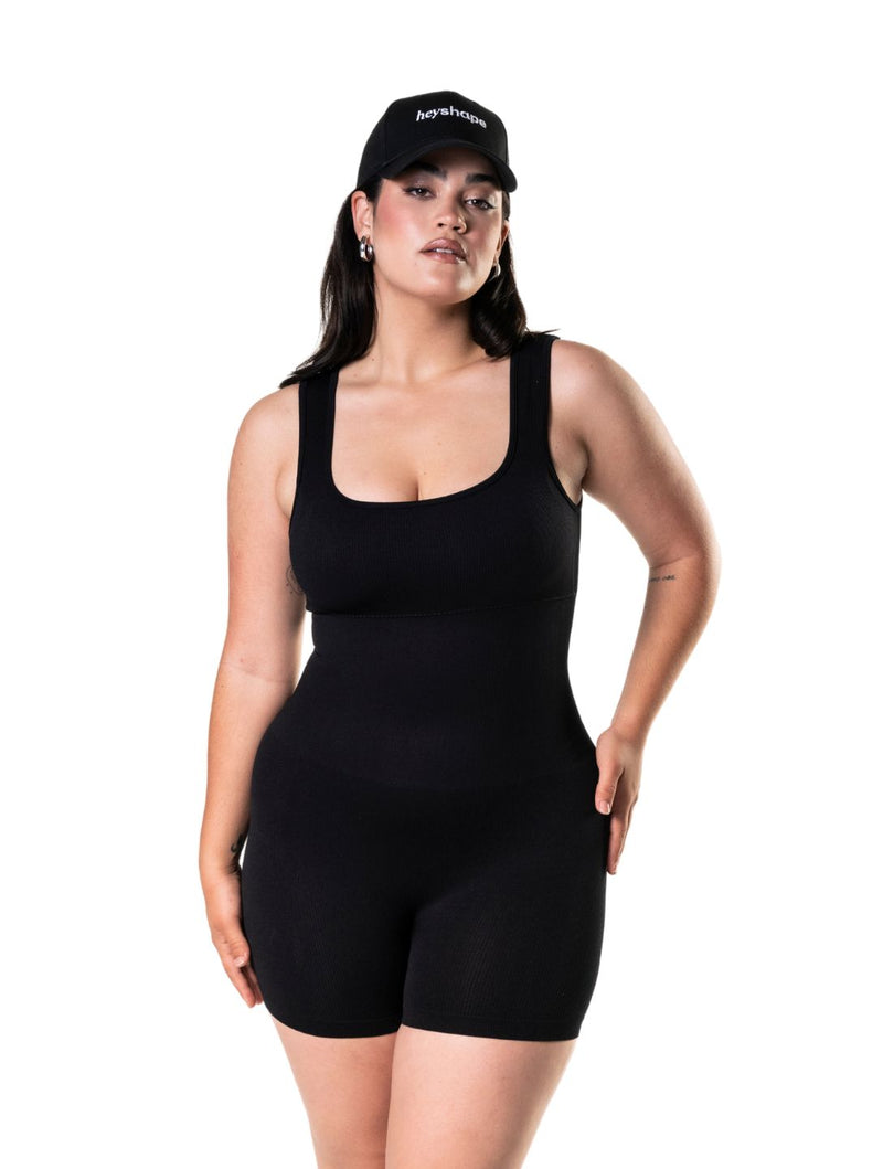 Load image into Gallery viewer, Square Neck Shapewear Jumpsuit
