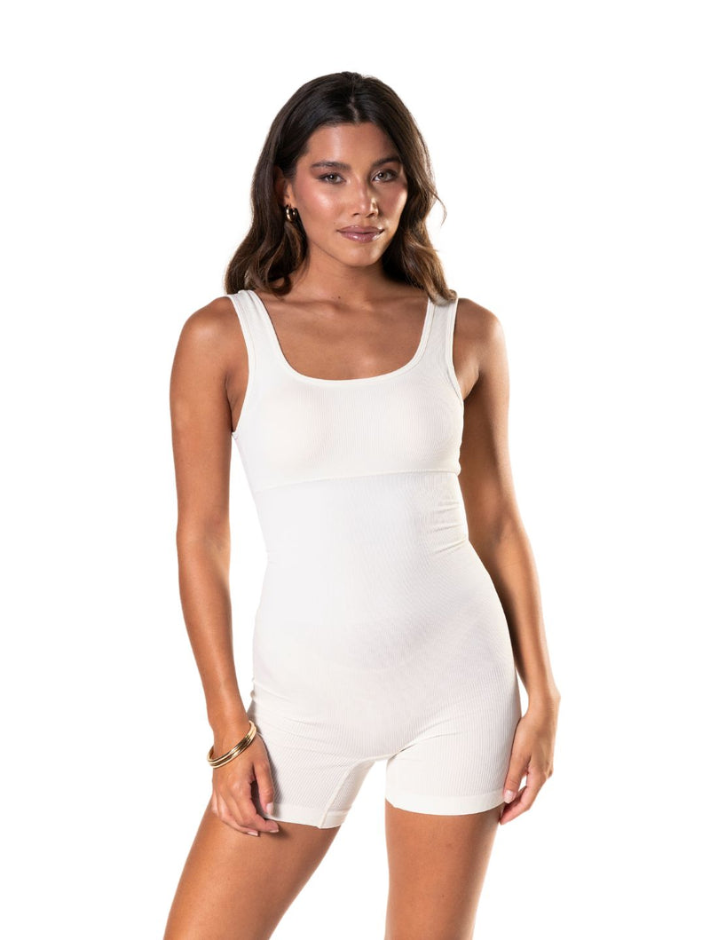 Load image into Gallery viewer, Square Neck Shapewear Jumpsuit
