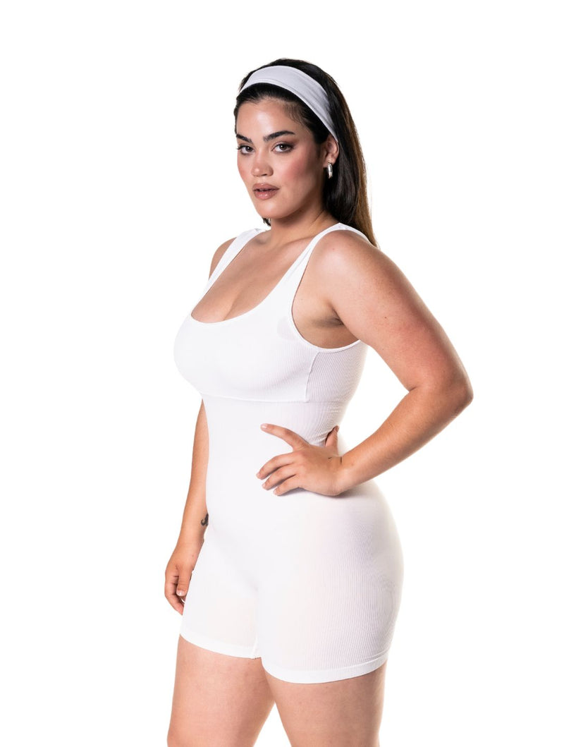 Load image into Gallery viewer, Square Neck Shapewear Jumpsuit
