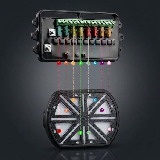 Wireless 8 Switches Harness 1.0