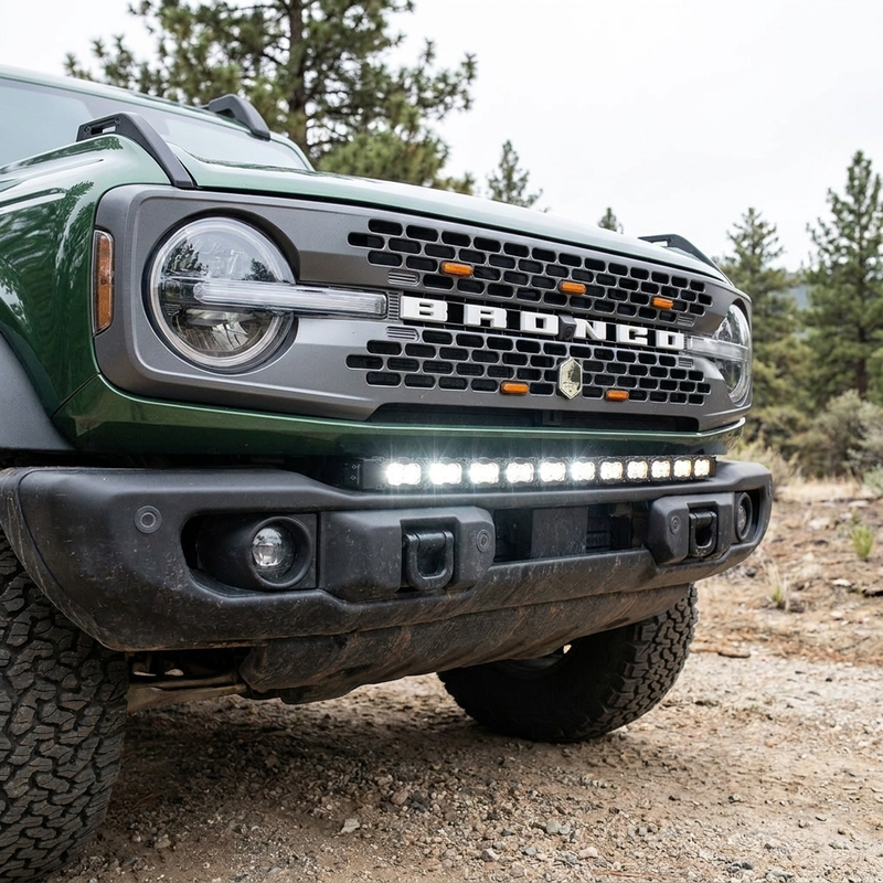 Load image into Gallery viewer, 2021+ Ford Bronco Capable Bumper 40in Light Bar PRO
