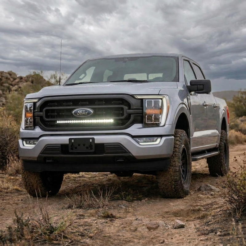 Load image into Gallery viewer, 2021-23 Ford F150 Single 30in Light Bar
