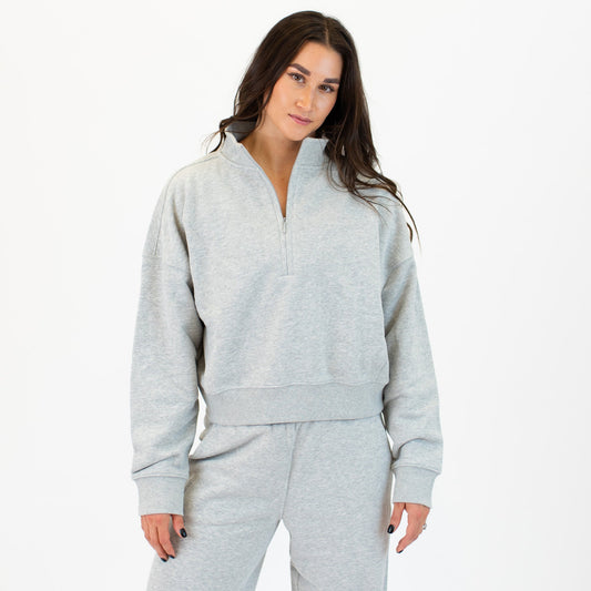 Weekender Half Zip Crop Sweatshirt - Skoutley Outdoors LLC