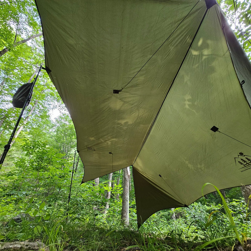 Load image into Gallery viewer, Hideaway Tarp – 12' Hammock Rain Tarp
