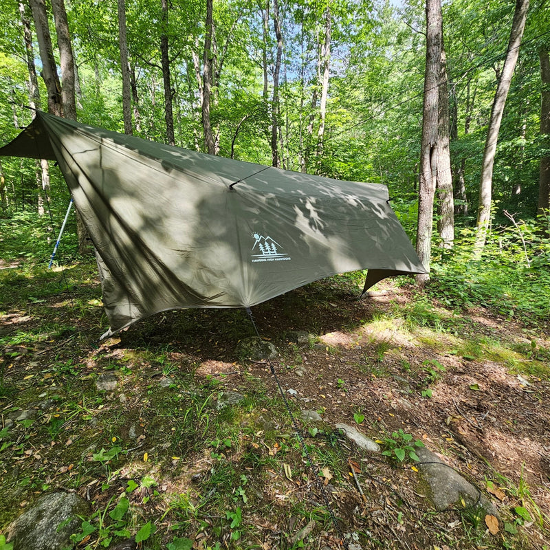 Load image into Gallery viewer, Hideaway Tarp – 12' Hammock Rain Tarp
