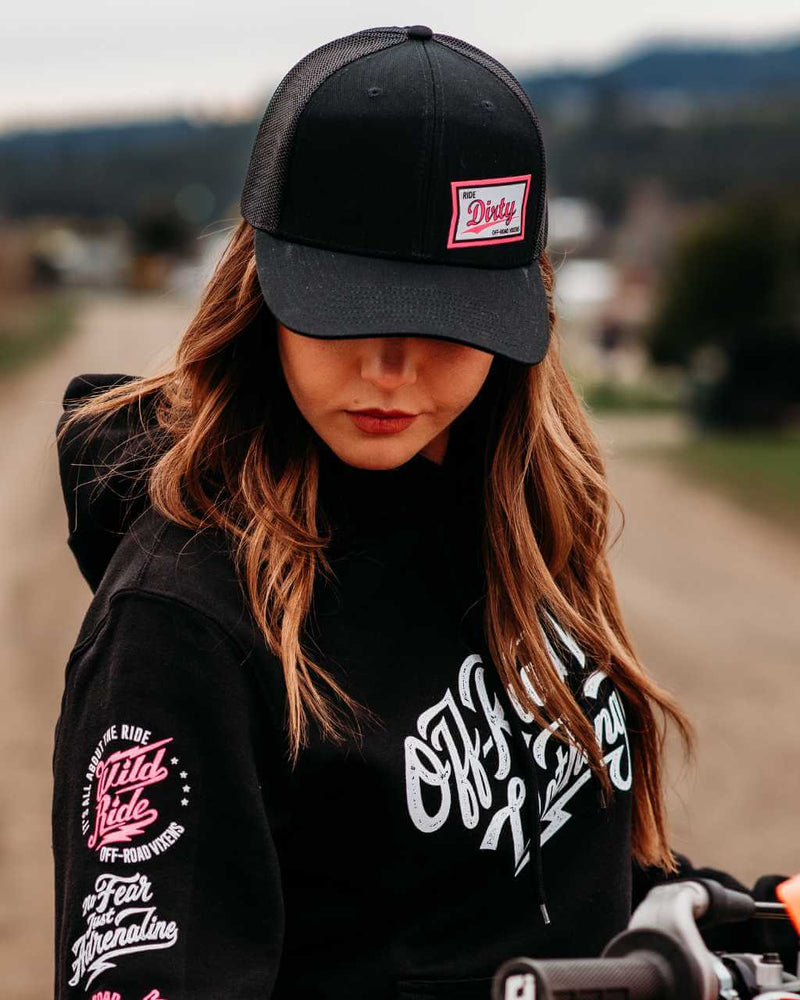 Load image into Gallery viewer, High Life Trucker Hat - Black
