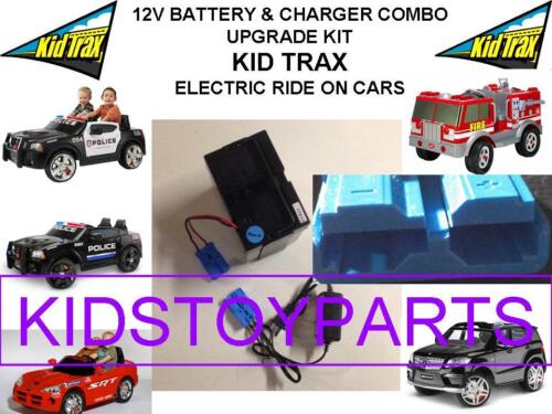 Load image into Gallery viewer, High Performance 12V Battery &amp; Charger Combo for Kid Trax Ride-On Toys
