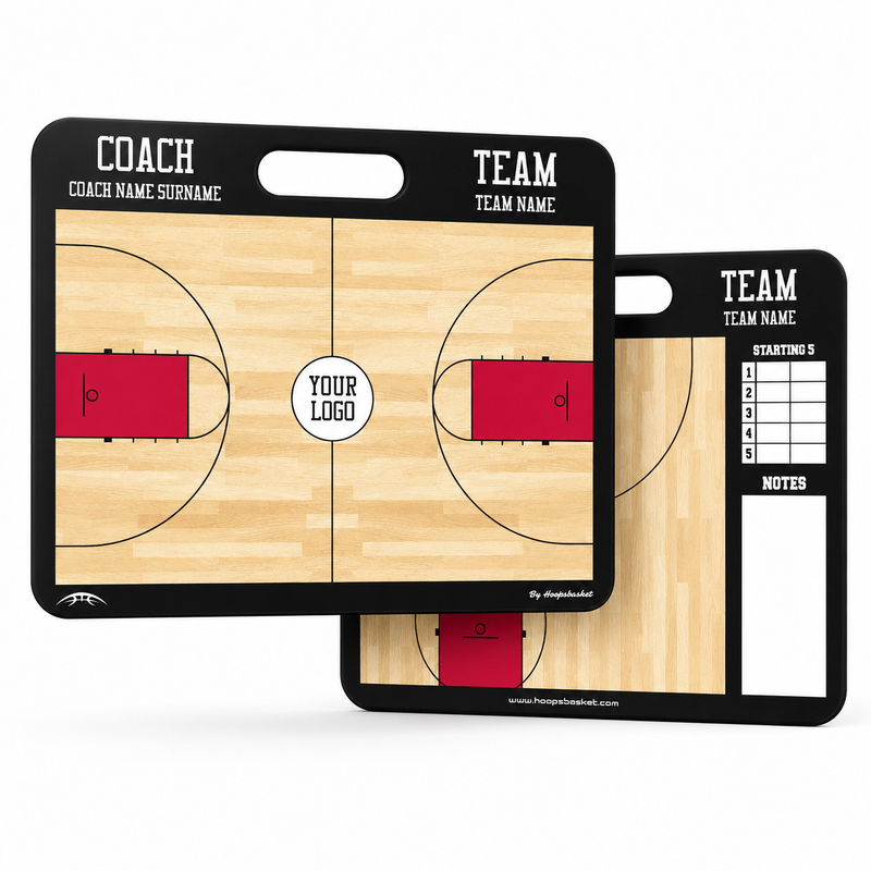 Load image into Gallery viewer, Custom High School Basketball Coaching Board 15.7 x 12.6 in (Magnetic)
