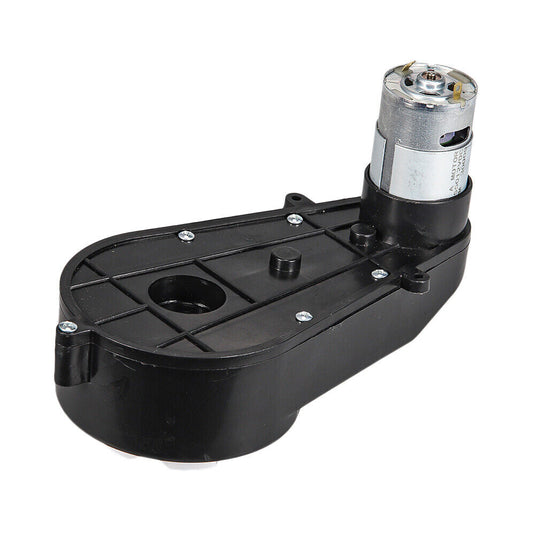 High-Speed 12V Electric Motor and Gear Box Combo for Kids' Power Wheels Ride On Toys