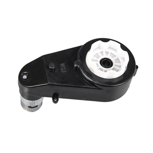 High-Speed 12V Electric Motor and Gear Box Combo for Kids' Power Wheels Ride On Toys