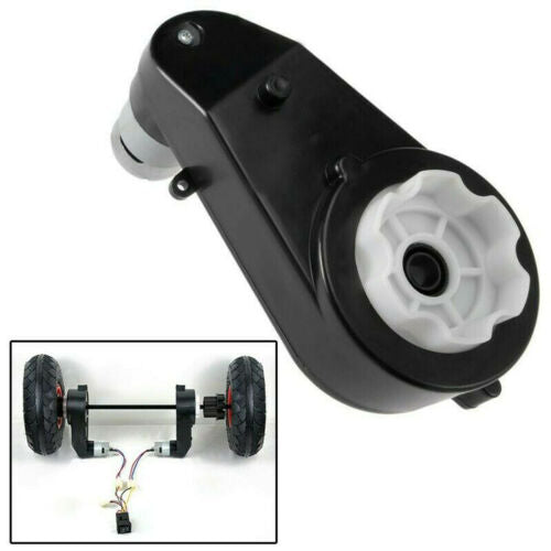 High-Speed 12V Motor and Gearbox for Ride-On Toys - Compatible with Power Wheels and Jeep Models - 30000RPM