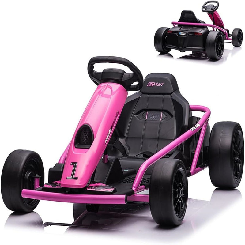 Load image into Gallery viewer, High-Speed Electric Go Kart for Kids - Perfect Racing Toy Gift!
