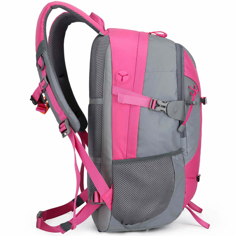 Load image into Gallery viewer, High Visibility Pink Reflective Commuter Bike Backpack |Riderbag Reflektor35
