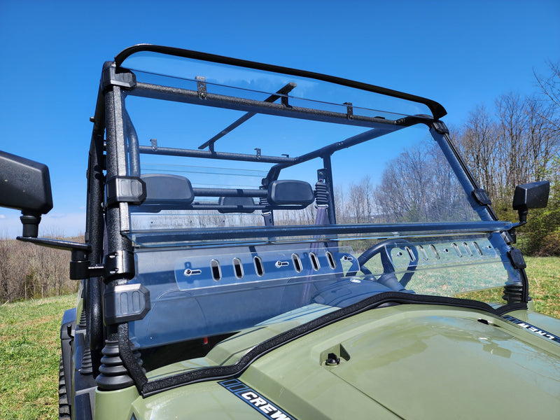 Load image into Gallery viewer, HiSun Sector 750 Crew - 2 Pc Windshield with Vent, Clamp, and Hard Coat Options
