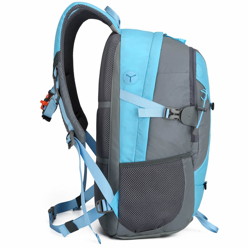 Load image into Gallery viewer, High Visibility Blue Reflective Commuter Bike Backpack |Riderbag Reflektor35
