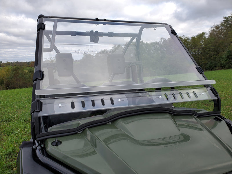 Load image into Gallery viewer, Honda Pioneer 500/520 - 2 Pc Windshield with Vent, Clamp, and Hard Coat Options
