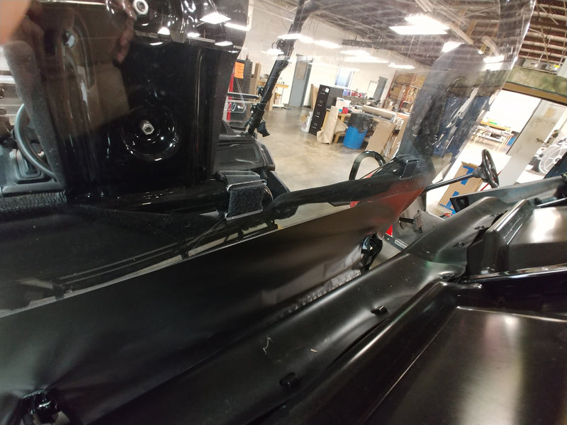 Load image into Gallery viewer, Honda Pioneer 700 2-Seater - Lexan Back Panel w/Vent and Soft Lower Panel Options
