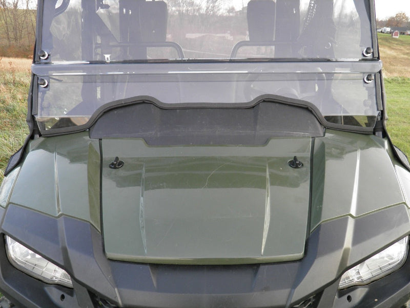 Load image into Gallery viewer, Honda Pioneer 700 4-Seater - 2 Pc Windshield with Clamp, Vent, and Hard Coat Options
