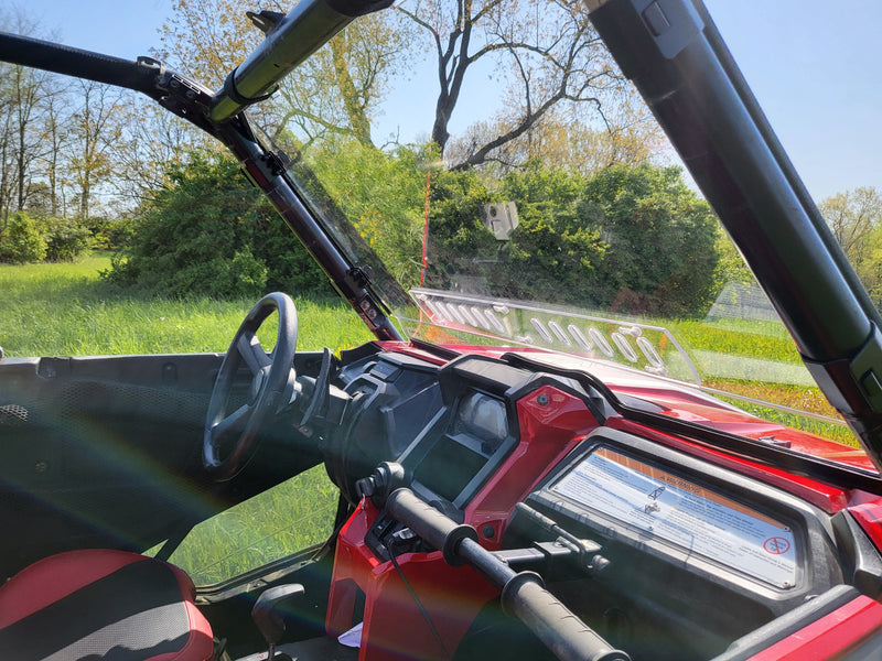 Load image into Gallery viewer, Honda Talon 2-Seater - 1 Pc Windshield w/Vent, Clamp, and Hard Coat Options
