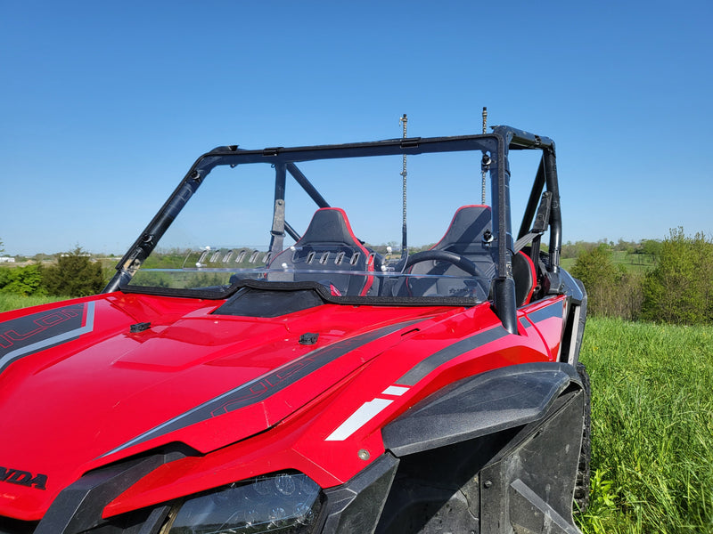 Load image into Gallery viewer, Honda Talon 2-Seater - 1 Pc Windshield w/Vent, Clamp, and Hard Coat Options
