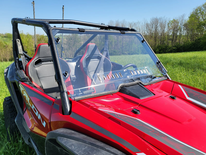 Load image into Gallery viewer, Honda Talon 2-Seater - 1 Pc Windshield w/Vent, Clamp, and Hard Coat Options
