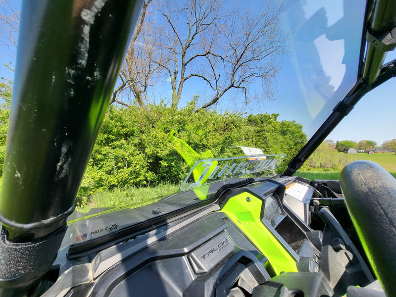 Load image into Gallery viewer, Honda Talon 4-Seater - 1 Pc Windshield w/Vent, Clamp, and Hard Coat Options
